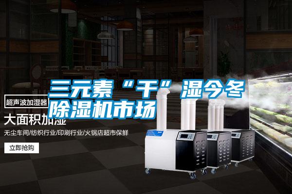 三元素“干”濕今冬除濕機(jī)市場(chǎng)