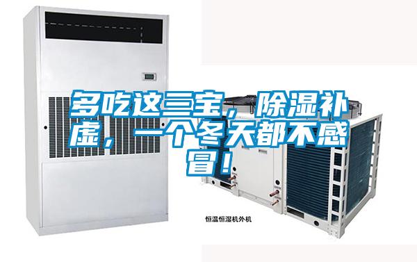 多吃這三寶,除濕補虛,一個冬天都不感冒!