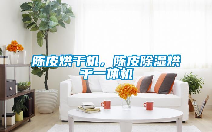 陳皮烘干機，陳皮除濕烘干一體機