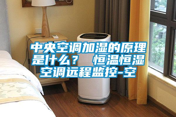 中央空調加濕的原理是什么? 恒溫恒濕空調遠程監控-空