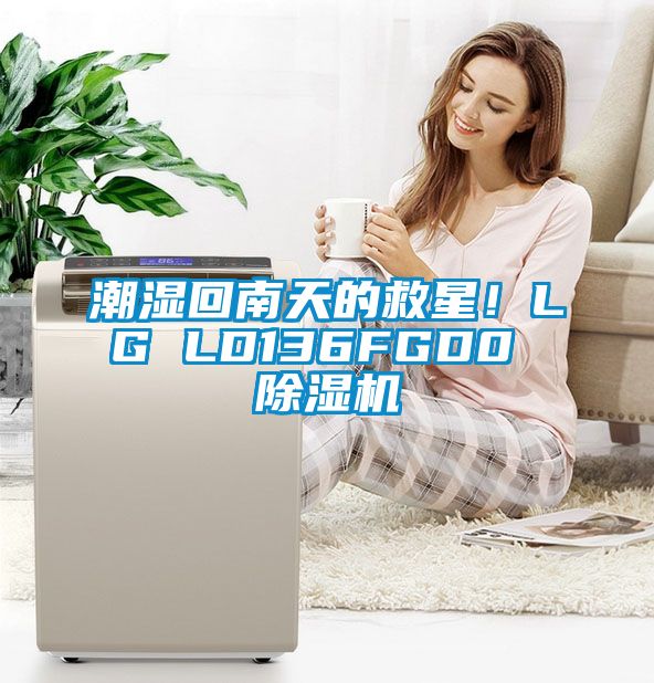 潮濕回南天的救星！LG LD136FGD0 除濕機(jī)